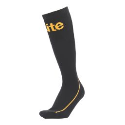 Site Willstrop Work Socks Black Size 3-7 5 Pair