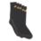 Site Willstrop Work Socks Black Size 3-7 5 Pair