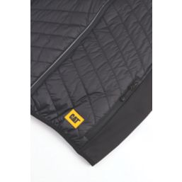 CAT Trades Hybrid Body Warmer Black/Yellow Medium 38-40" Chest