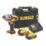 DEWALT DCF900P2T-GB 18V 2 x 5.0Ah Li-Ion XR Brushless Cordless 1/2" Hog Ring High Torque Impact Wrench