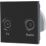 British General  Duplex Modular TV Socket Black
