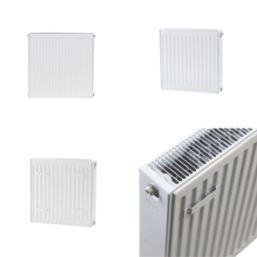 Flomasta 500mm x 600mm 3013BTU White Type 22 Convector Radiator