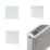 Flomasta 500mm x 600mm 3013BTU White Type 22 Convector Radiator