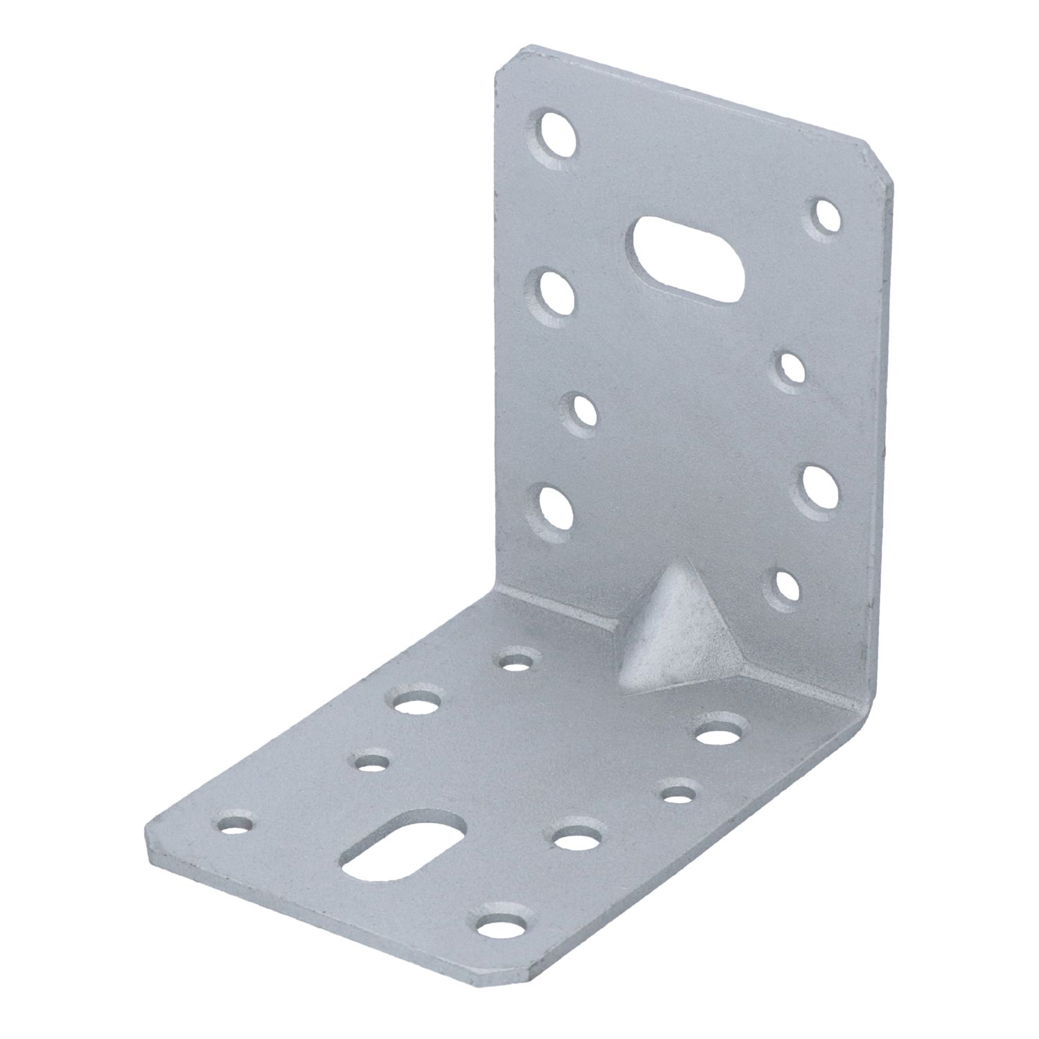 Magnodur Reinforced Angle Brackets Silver 90mm x 90mm x 65mm 10 Pack (700XX)