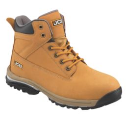 JCB Workmax    Safety Boots Honey Size 9