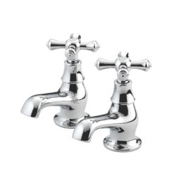 Bristan Colonial Pillar Bath Taps