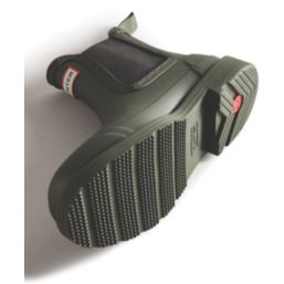 Hunter Commando Chelsea Size 5 Womens Green Waterproof Non Safety Dealer Boots