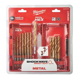 Steel drill 2024 bits screwfix