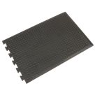 COBA Bubblemat Anti-Fatigue Floor End Mat Black 0.9m x 0.6m x 14mm