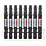 Bosch  1/4" 65mm Hex Shank TX30 Impact Control Double-Ended Screwdriver Bits 8 Piece Set
