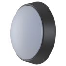 Luceco Eco Indoor & Outdoor Round LED Decorative Bulkheads Black/White 10W 700lm