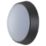 Luceco Eco Indoor & Outdoor Round LED Decorative Bulkheads Black/White 10W 700lm