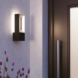 Eglo Riforano Outdoor LED Wall Light Black 5W 1100lm