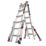 Little Giant Conquest All-Terrain PRO Aluminium 6.9m Combination Ladder