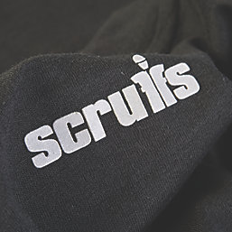 Scruffs  Short Sleeve Worker T-Shirt Black Medium 42 1/2" Chest
