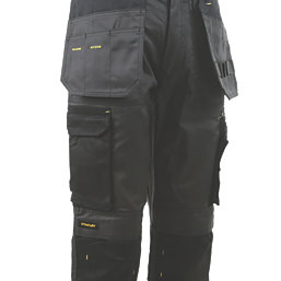 Stanley Austin Trousers Grey / Black 34" W 31" L