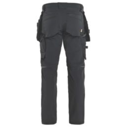 Blaklader 1720 Stretch Trousers Black 40" W 33" L
