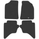 Car Mat Co. Ford Ranger Double Cab 2006 - 2012 Carpet & Rubber Car Mats 4 Piece Set