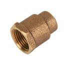 Endex  Brass End Feed Adapting Female Coupler 15mm x 1/2"
