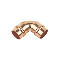 Flomasta  Copper Solder Ring Equal 90° Elbows 10mm 2 Pack