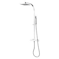 Equinox Rear-Fed Exposed Chrome Thermostatic Mixer Shower With Diverter