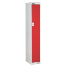 LinkLockers  Security Locker 1800mm x 300mm Red