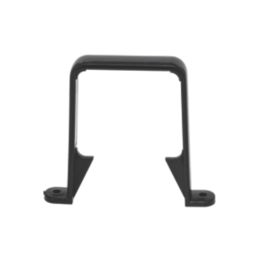 FloPlast  Square Pipe Clips Black 65mm 10 Pack