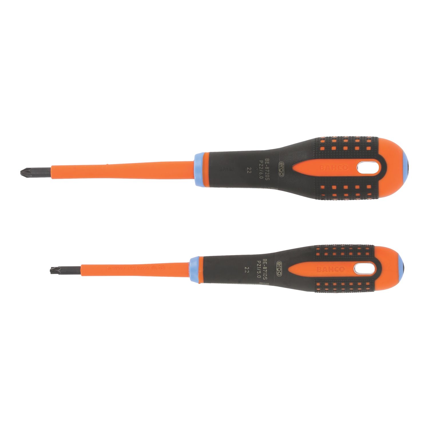 Bahco ERGO Mixed Combination Screwdrivers 2 Piece Set (7028F)