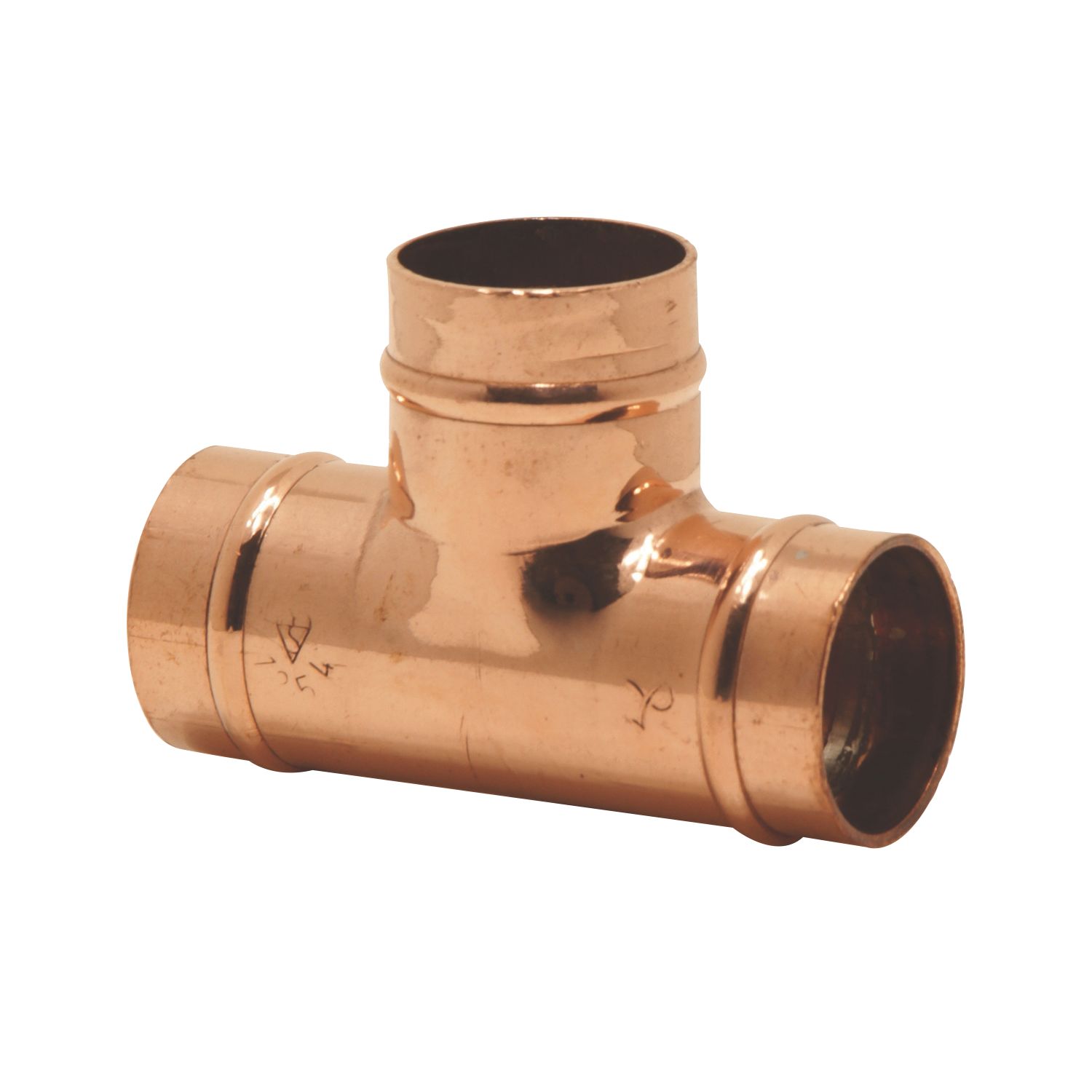 Yorkshire Copper Solder Ring Equal Tee 22mm (7029G)