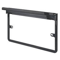 Schneider Electric Lisse 2-Gang Frame Surround Shelf Black