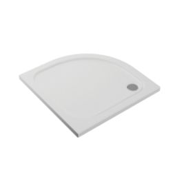 Essentials Rome Quadrant Shower Tray Gloss 900mm x 900mm x 45mm