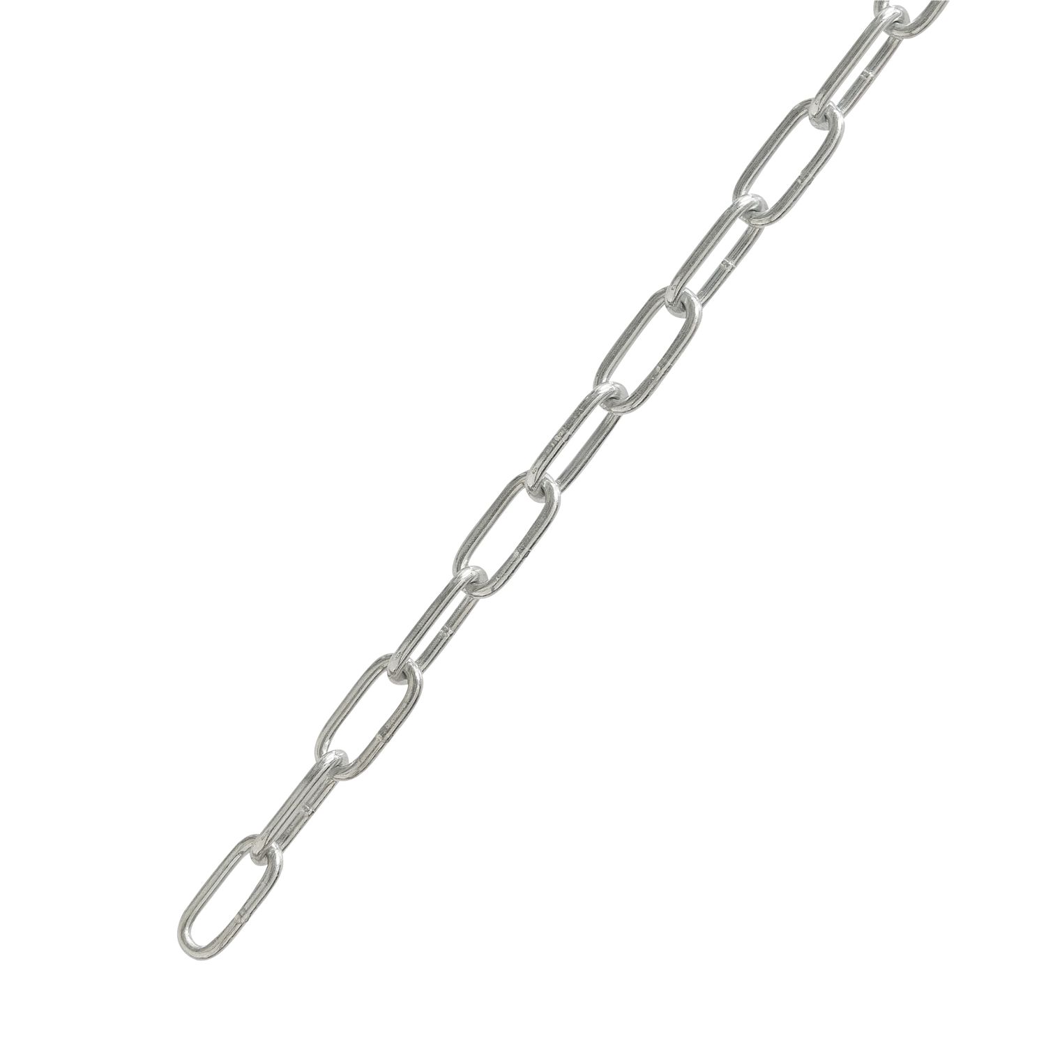 Essentials Side-Welded Zinc-Plated Long Link Chain 6mm x 10m (702FC)