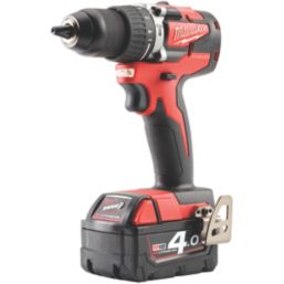 Milwaukee M18 CBLPD-402C 18V 2 x 4.0Ah Li-Ion RedLithium Brushless Cordless Combi Drill