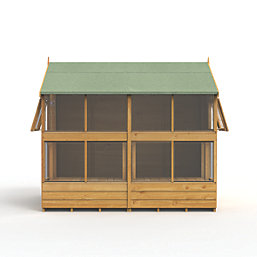 Forest Shiplap 6' x 8' (Nominal) Apex Timber Potting Shed