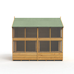 Forest Shiplap 6' x 8' (Nominal) Apex Timber Potting Shed