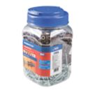 Rawlplug Uno Wall Plugs & Screws 7mm x 30mm 450 Pack