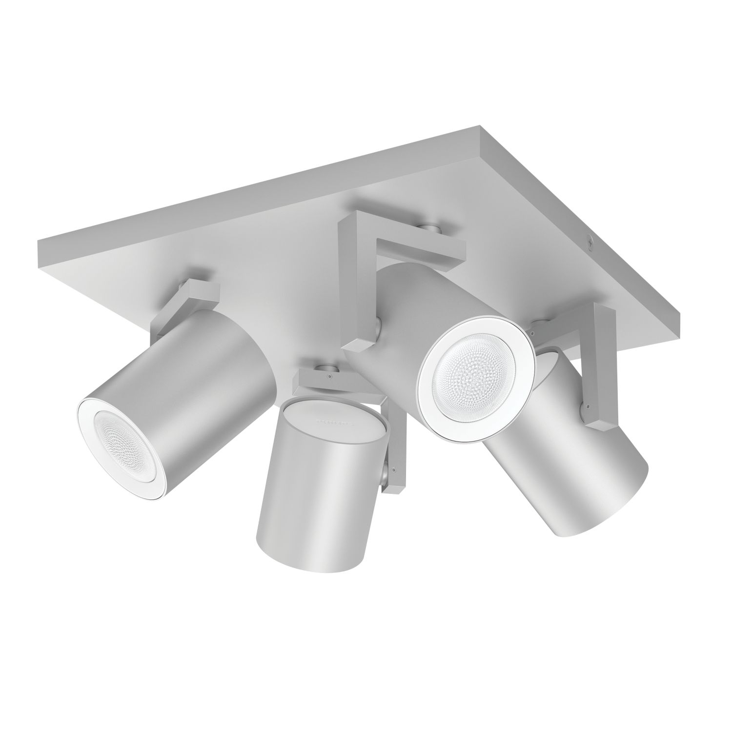 Philips Hue Argenta LED Quadruple Spotlight Aluminium 6W 1400lm (702JE)