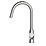 Clearwater Amelio AML10BN Battery-Powered Sensor Tap with Twin Spray Pull-Out  Brushed Nickel PVD
