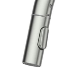 Clearwater Amelio AML10BN Battery-Powered Sensor Tap with Twin Spray Pull-Out  Brushed Nickel PVD