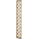 Forest Hidcote Softwood Rectangular Garden Trellis 1' x 6' 5 Pack