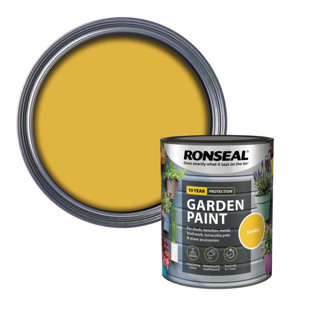 Ronseal 750ml Sundial Matt Garden Paint