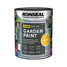 Ronseal Garden Paint Matt Sundial 0.75Ltr