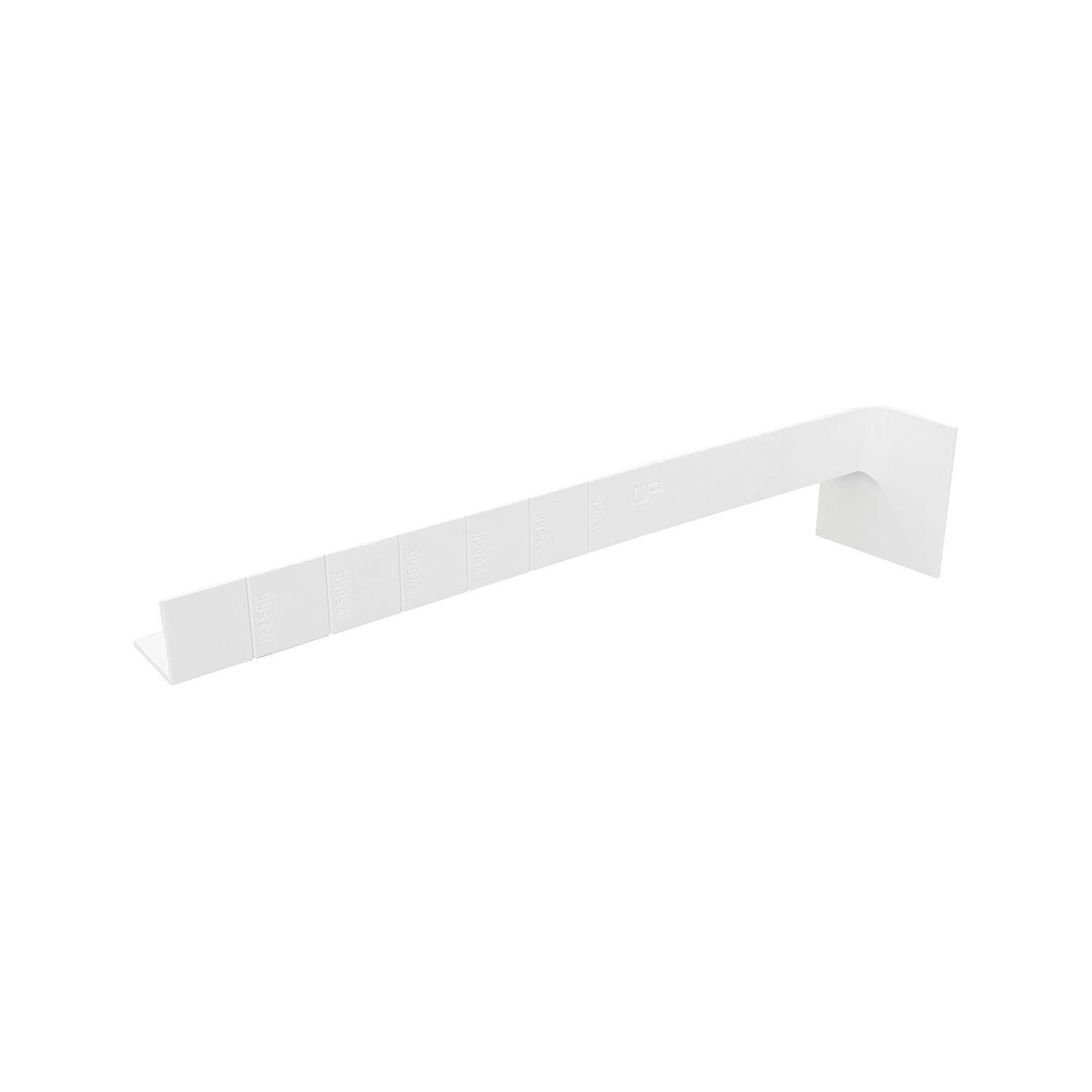 FloPlast Internal Corner Fascia Joints White 300mm x 42mm 2 Pack (702RV)