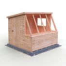 Shire  8' x 8' (Nominal) Pent Timber Potting Shed