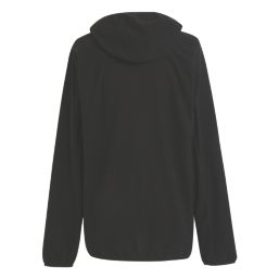 Regatta Navigate Hooded Zip Fleece Black/Orange Pop Medium 39.5" Chest