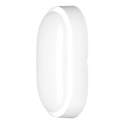 4lite Pylus Outdoor Oval LED Bulkhead White 12W 1100lm