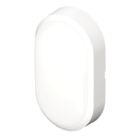 4lite Pylus Outdoor Oval LED Bulkhead White 12W 1100lm