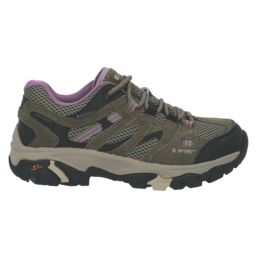 Hi-Tec Apex Lite Low Hikers Size 4 Womens Taupe Waterproof  Non Safety Trainers