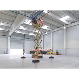 EasyExtend  Post & Base Orange/Black 1.15m