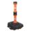 EasyExtend  Post & Base Orange/Black 1.15m